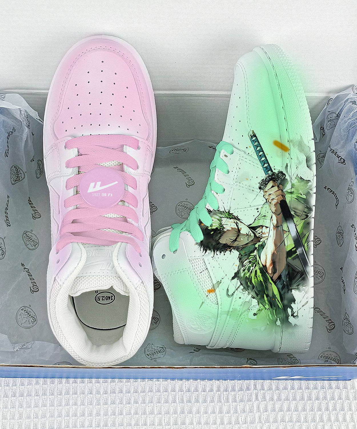 One Piece Zoro & Luffy Sneakers