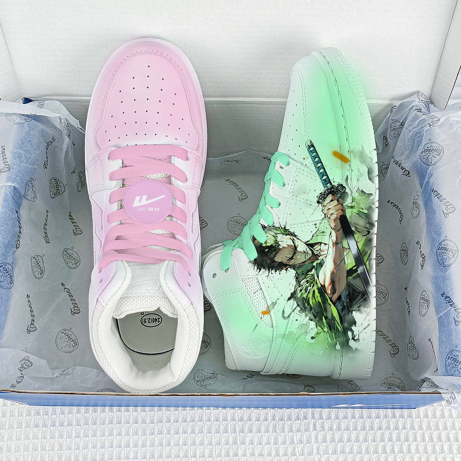 One Piece Zoro & Luffy Sneakers