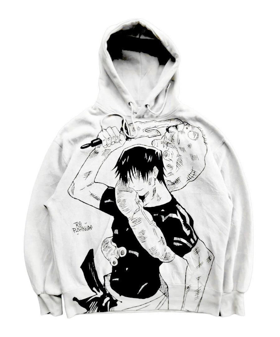 Toji Fushiguro Spray Painting Hoodie Pre-Order
