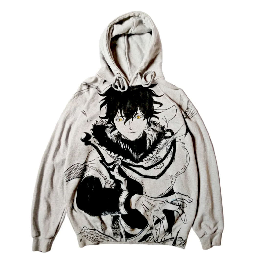 Black Clover Yuno Grinberryall Spray Painting Hoodie Pre-Order