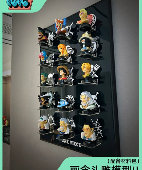 One Piece Head Sculpture Collection