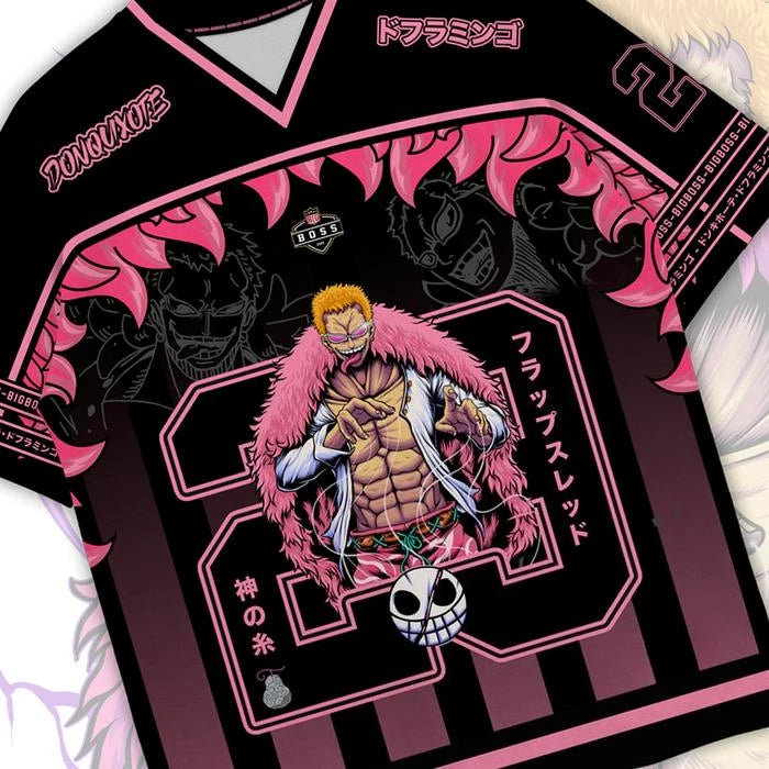 One Piece Doflamingo Anime Jersey