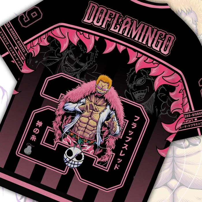 One Piece Doflamingo Anime Jersey