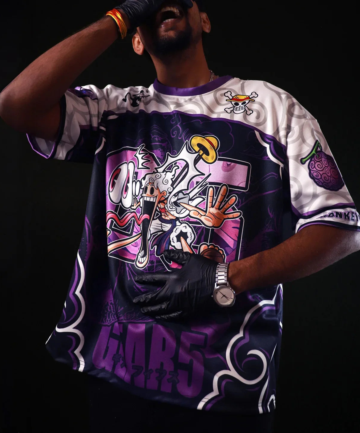 Monkey D. Luffy 5th gear Oversized Jersey