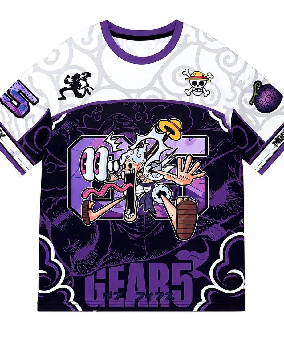 Monkey D. Luffy 5th gear Oversized Jersey
