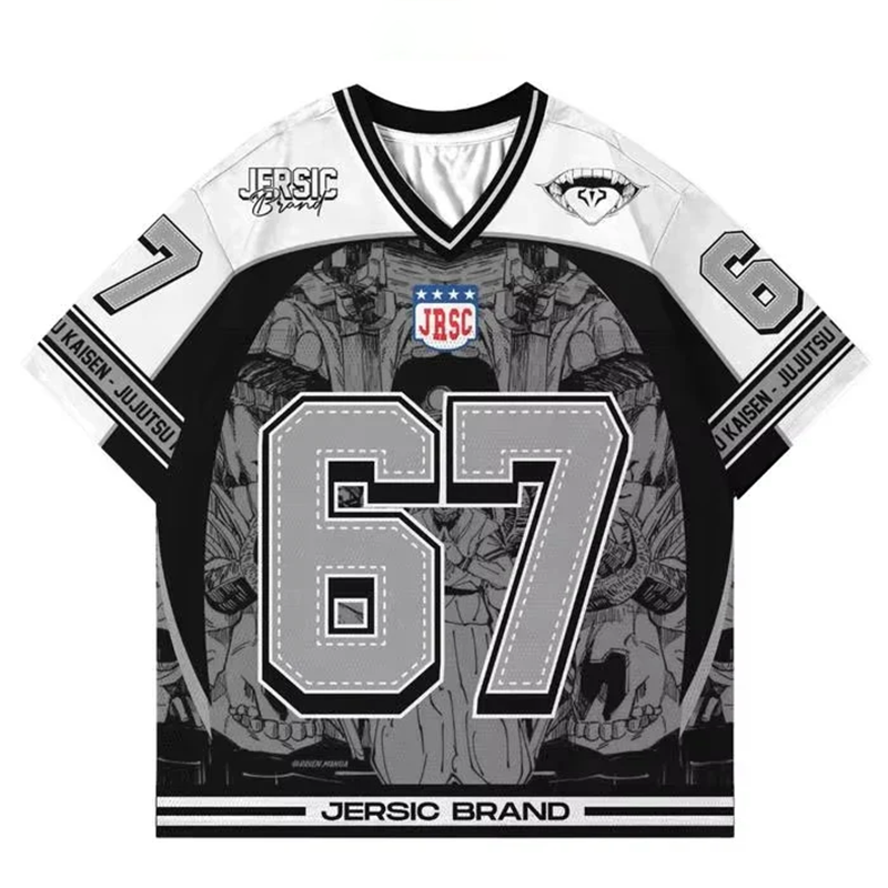 Anime Jujutsu Kaisen Yuji Itadori Jersey