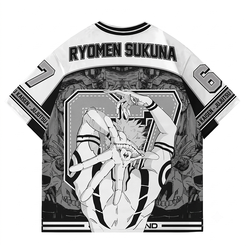 Anime Jujutsu Kaisen Yuji Itadori Jersey