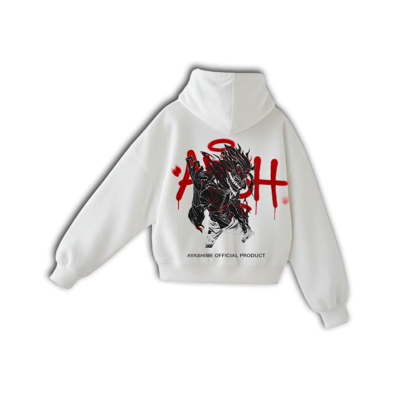 OKARUN DANDADAN WHITE HOODIE