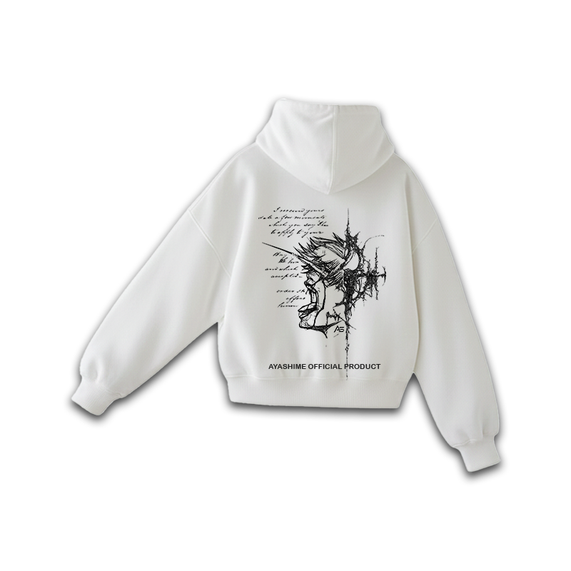 TOKYO GHOUL WHITE HOODIE