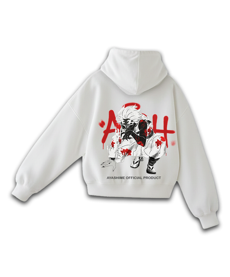 TANJIRO WHITE HOODIE