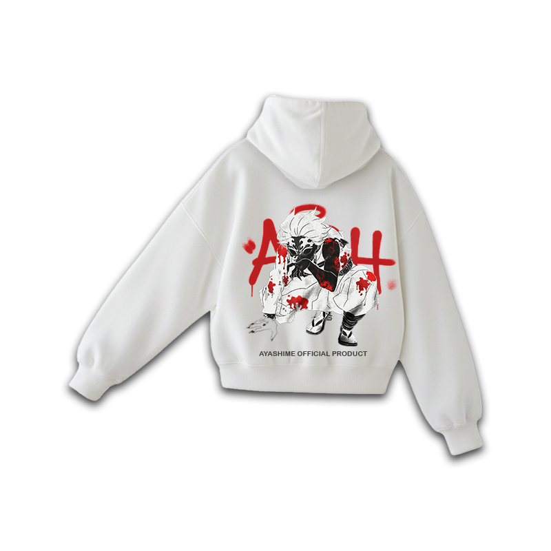 TANJIRO WHITE HOODIE