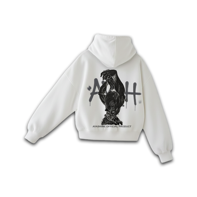 INOSUKE WHITE HOODIE