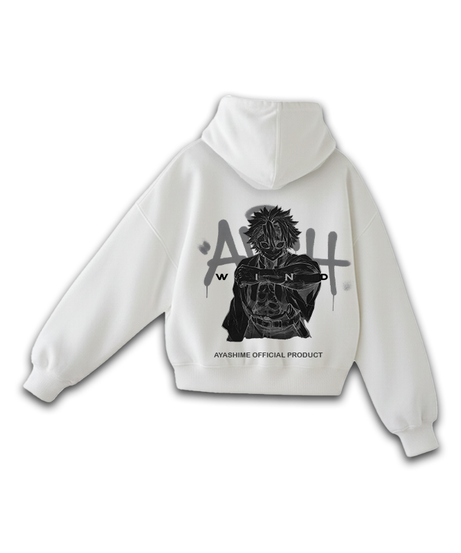 SHINAZUGAWA WHITE HOODIE