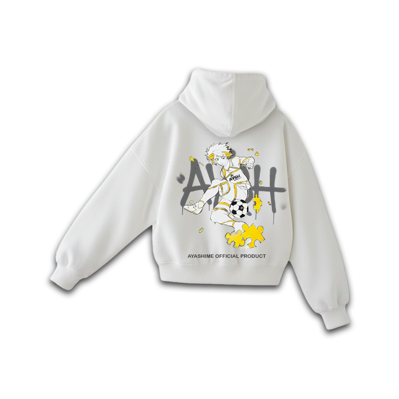 BACHIRA WHITE HOODIE