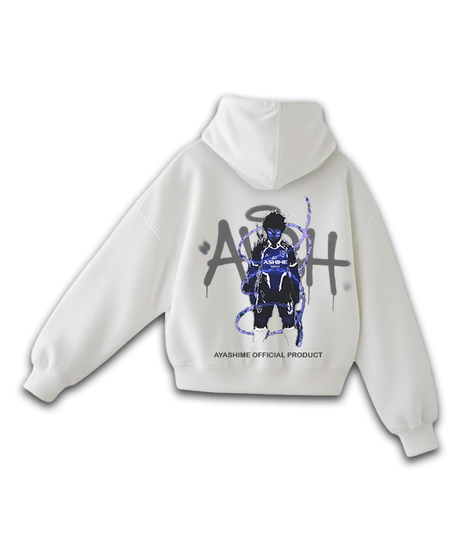 ISAGI WHITE HOODIE