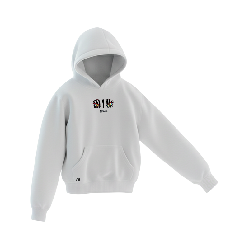 AKAZA WHITE HOODIE