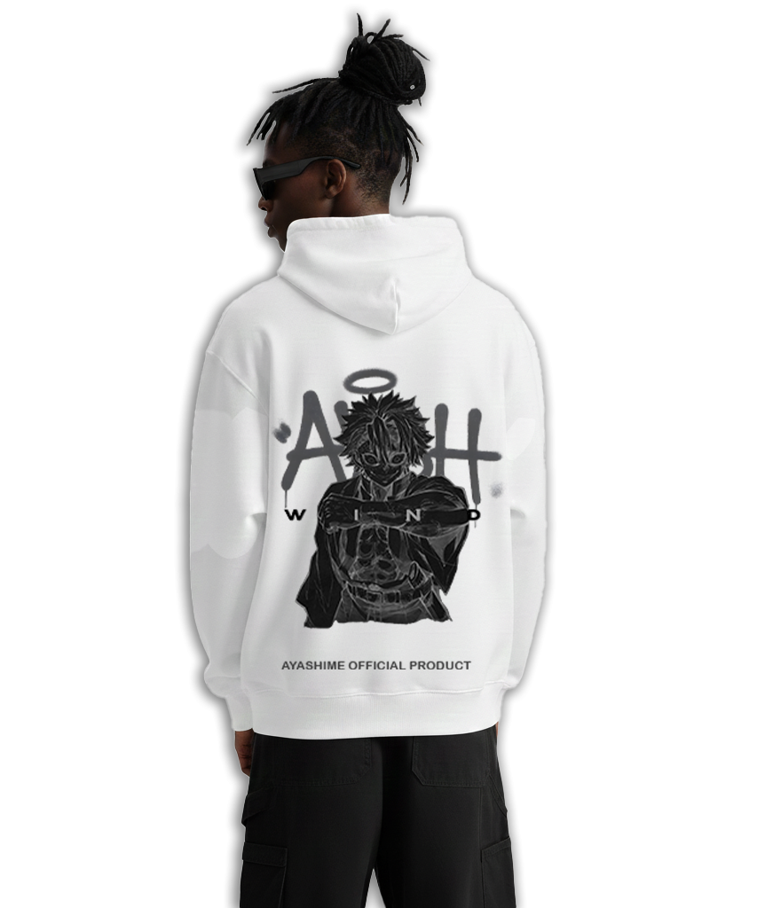 SHINAZUGAWA WHITE HOODIE