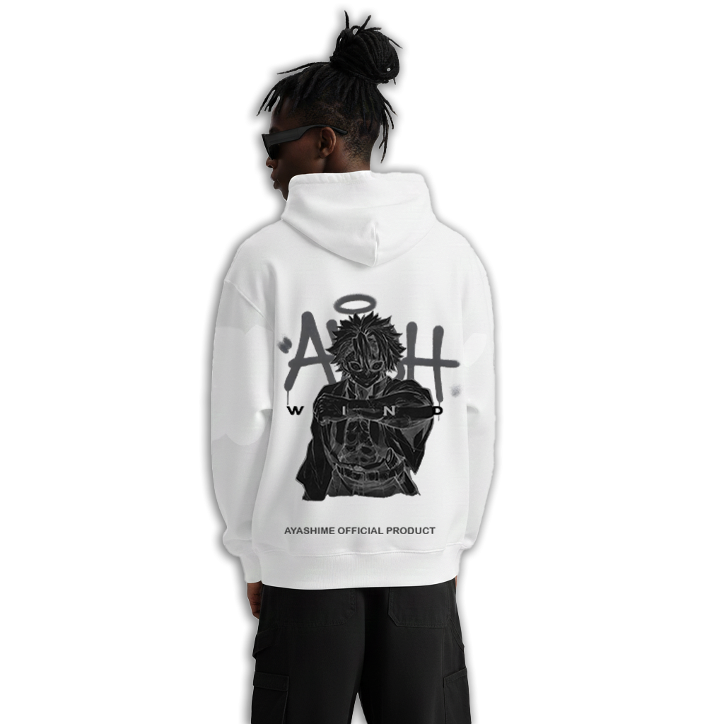 SHINAZUGAWA WHITE HOODIE