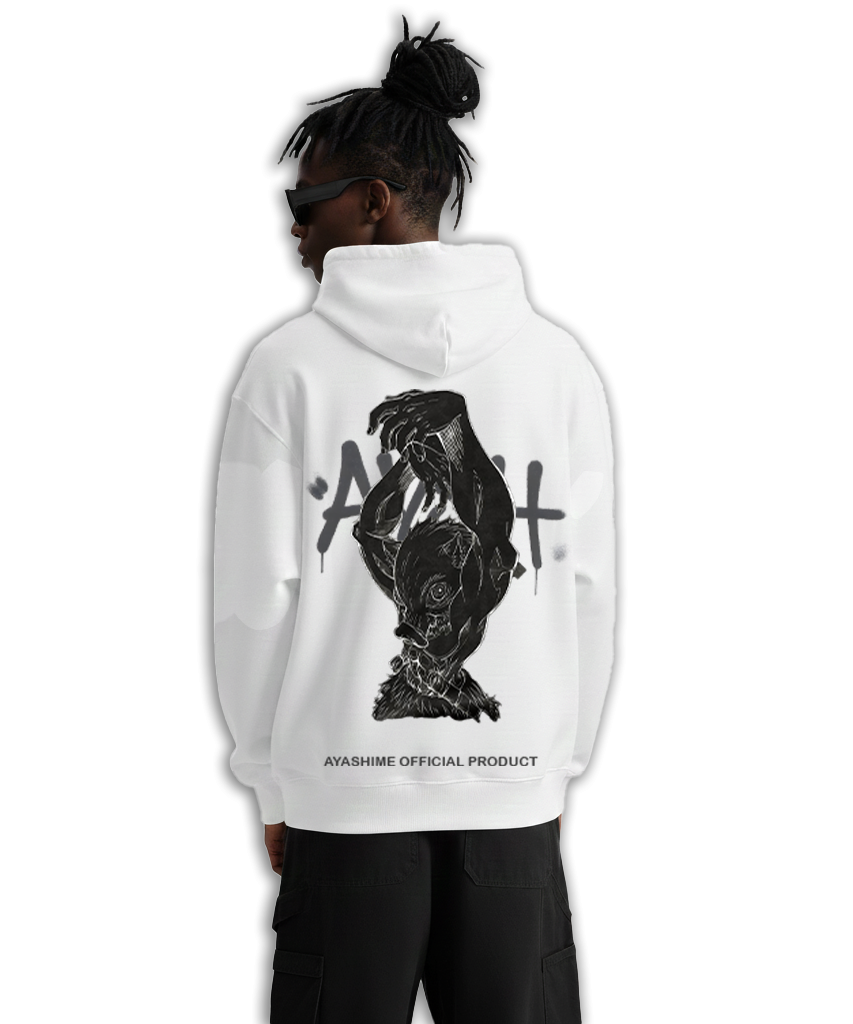 INOSUKE WHITE HOODIE