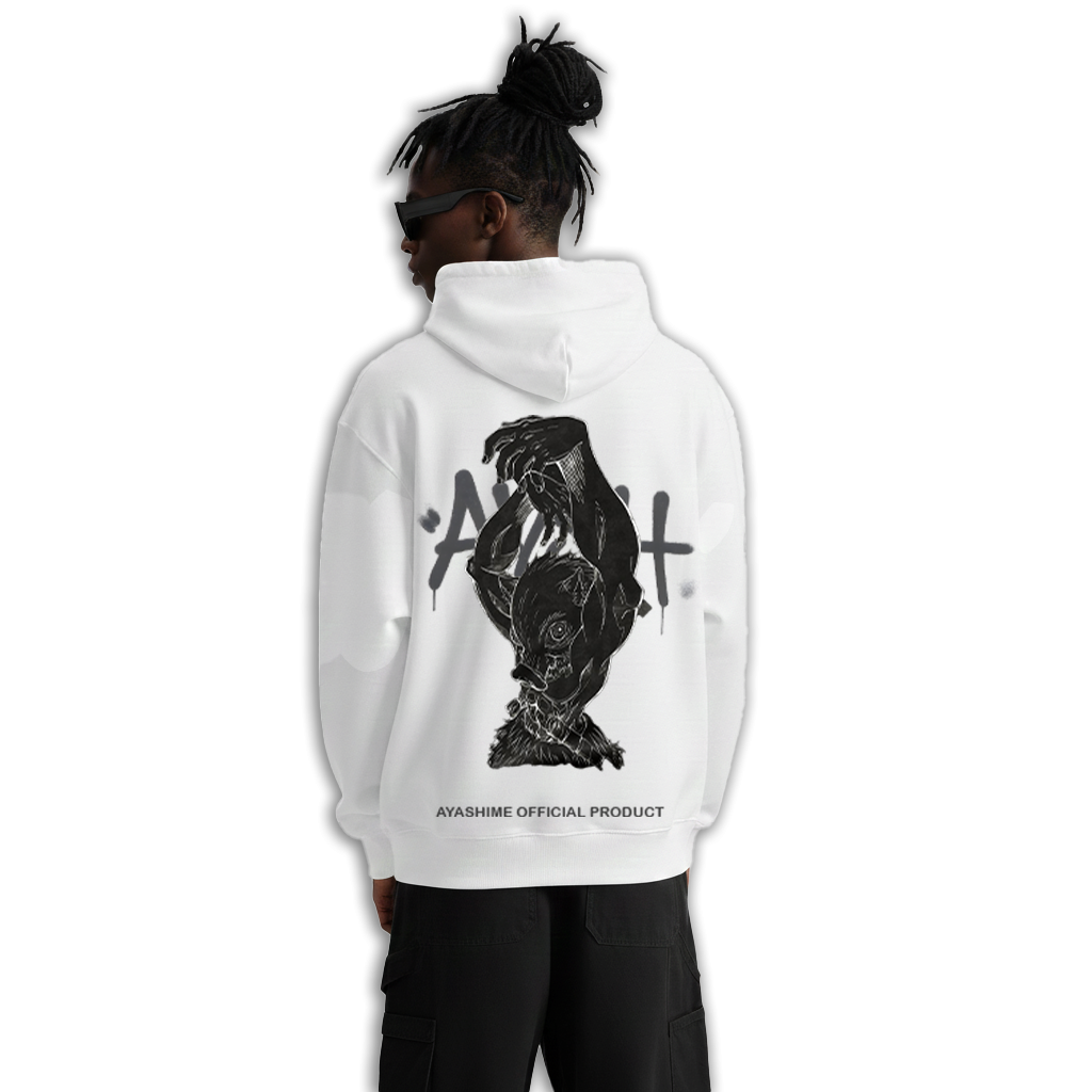 INOSUKE WHITE HOODIE