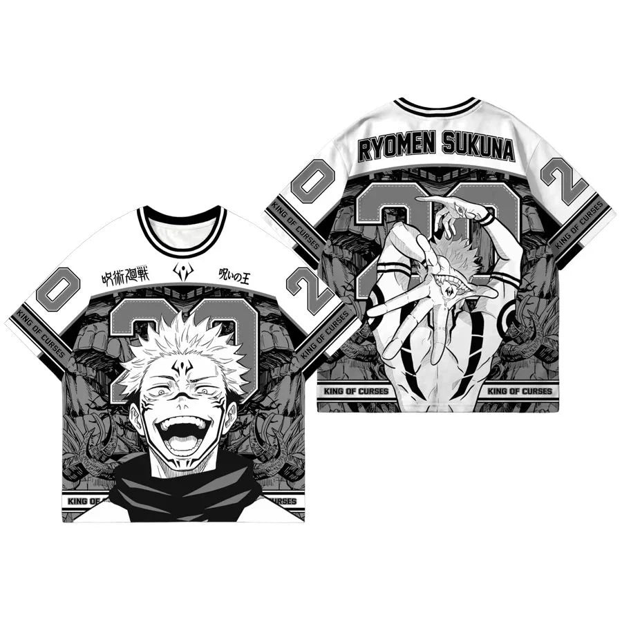 Sukuna Jujutsu Kaisen Anime Jersey