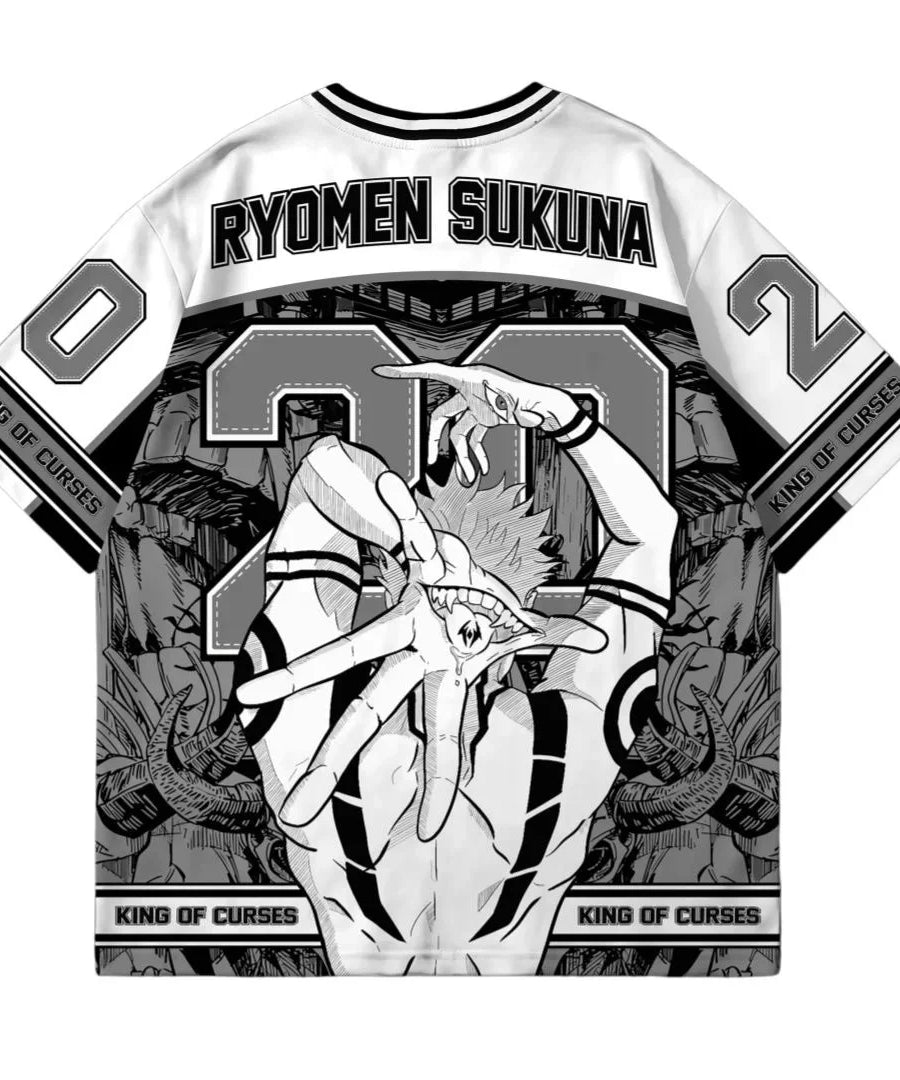 Sukuna Jujutsu Kaisen Anime Jersey