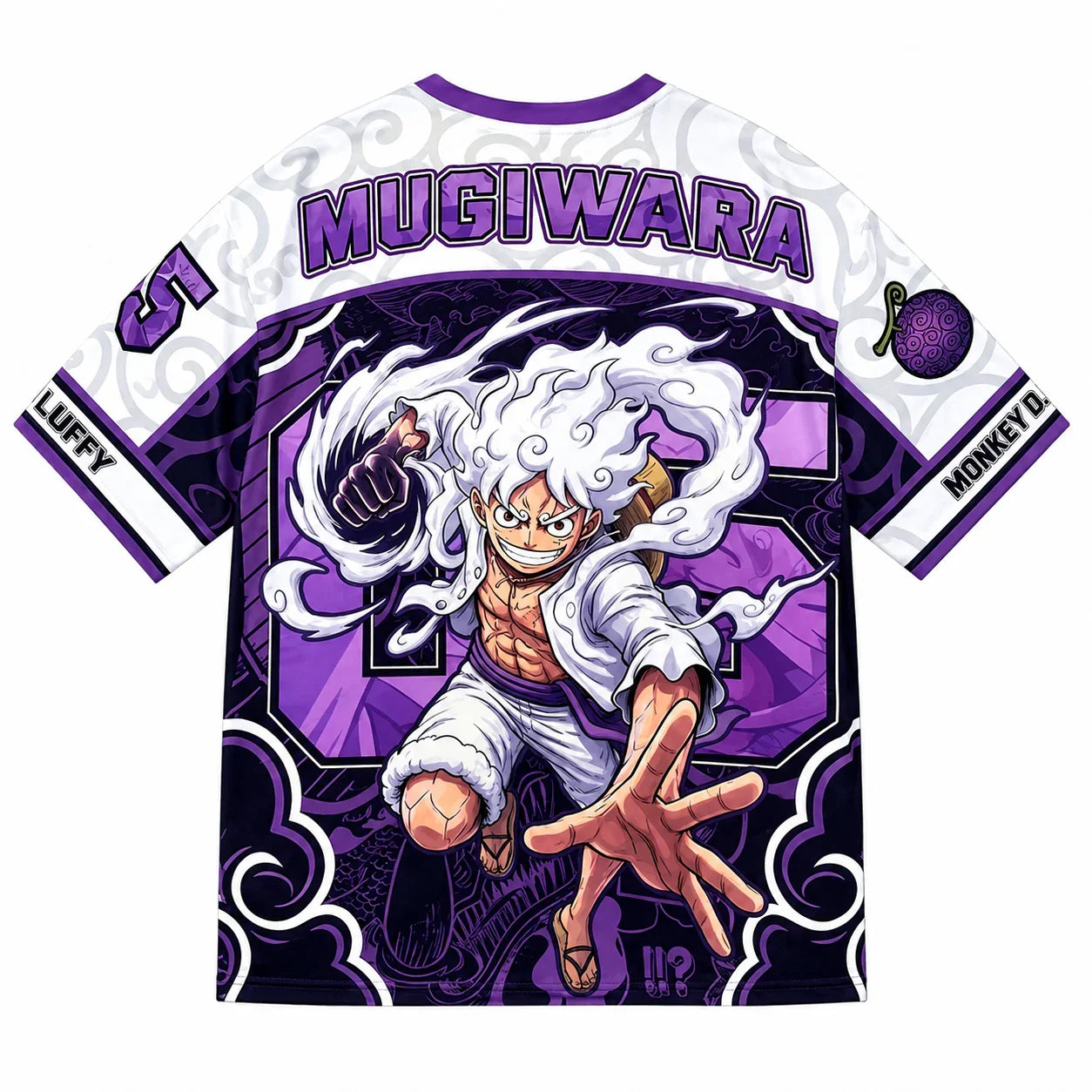 Monkey D. Luffy 5th gear Oversized Jersey