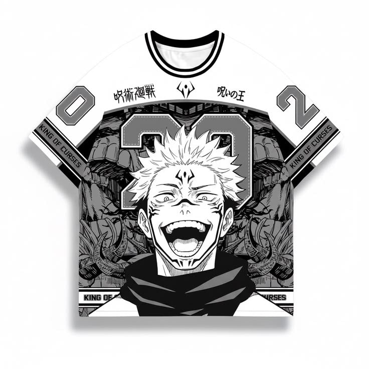 Sukuna Jujutsu Kaisen Anime Jersey