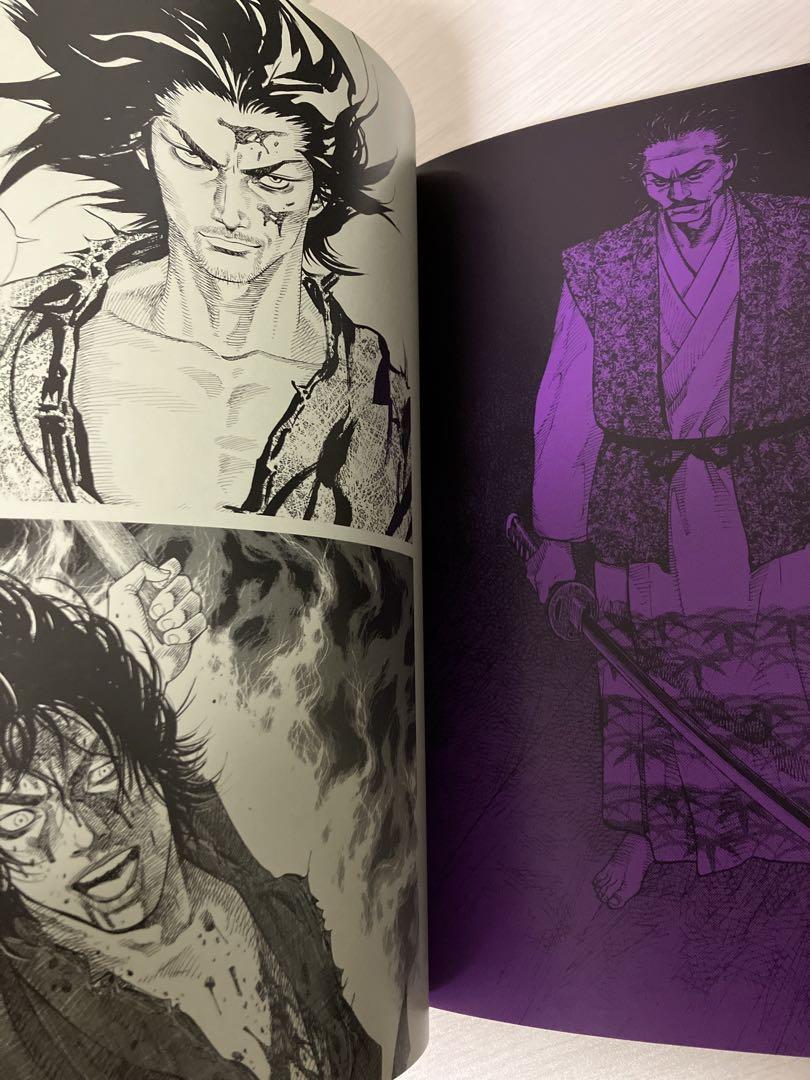 Vagabond art book - premium anime artwork collection angle view
