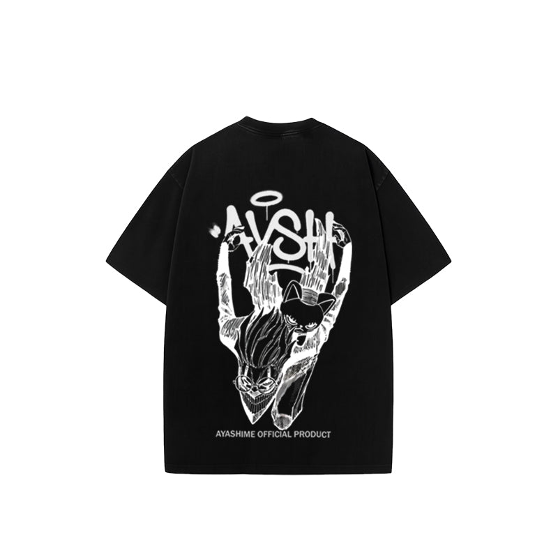 OKARUN DANDADAN BLACK T-SHIRT