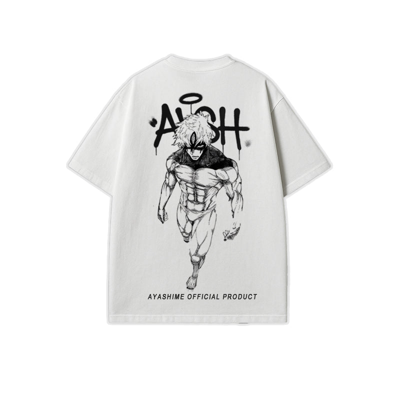 ENJOJI DANDADAN WHITE T-SHIRT