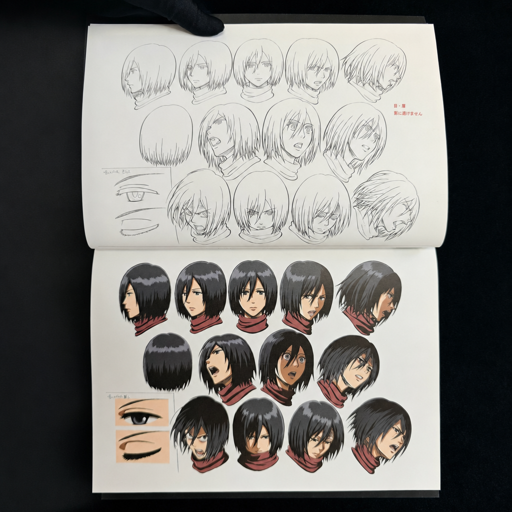 The Complete Attack on Titan Key Animation Collection  All 6 Volumes