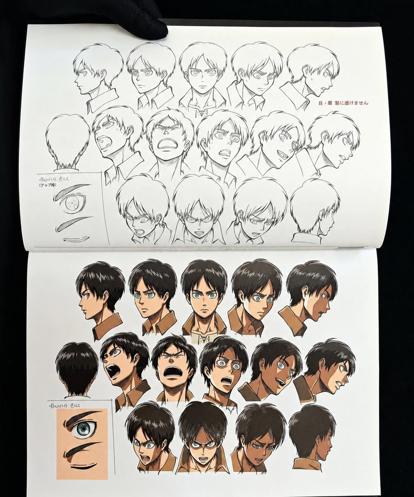 The Complete Attack on Titan Key Animation Collection  All 6 Volumes