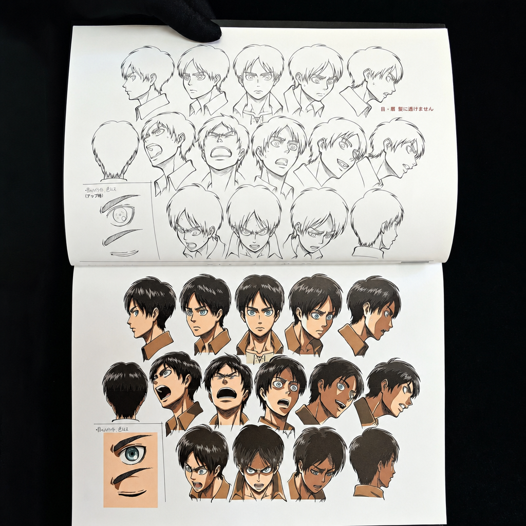The Complete Attack on Titan Key Animation Collection  All 6 Volumes