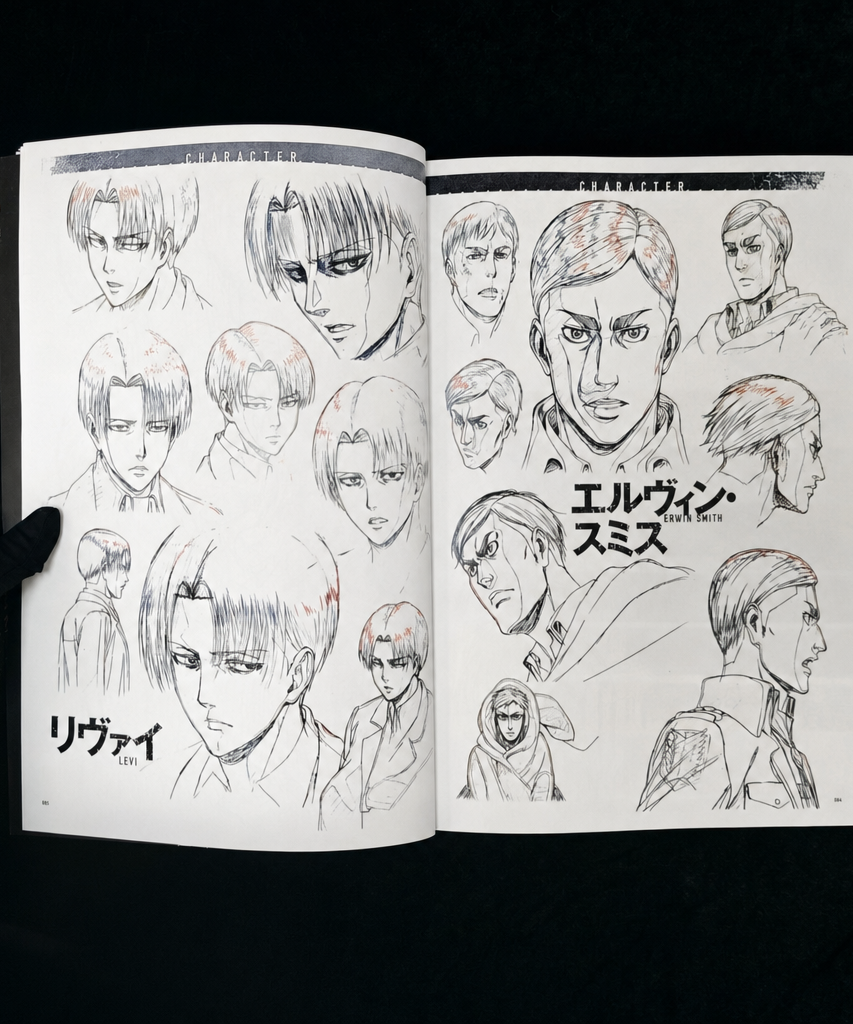 The Complete Attack on Titan Key Animation Collection  All 6 Volumes
