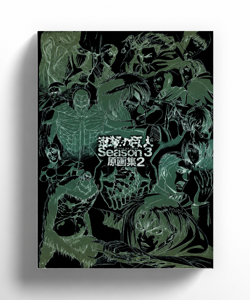The Complete Attack on Titan Key Animation Collection  All 6 Volumes
