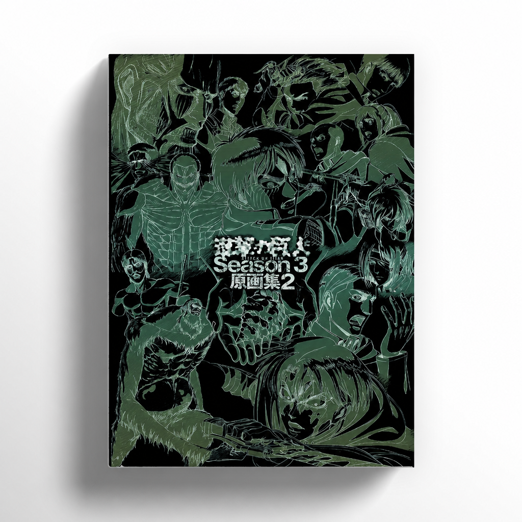 The Complete Attack on Titan Key Animation Collection  All 6 Volumes