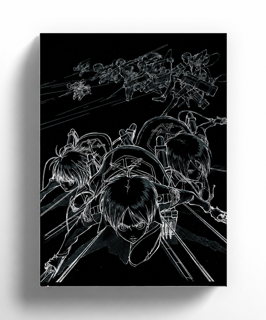 The Complete Attack on Titan Key Animation Collection  All 6 Volumes