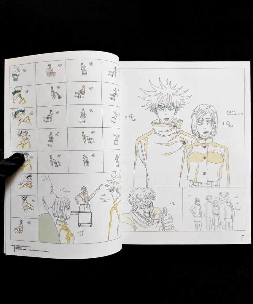 Jujutsu Kaisen — Official MAPPA Key Animation Archive (Vol 0, 1 & 2)