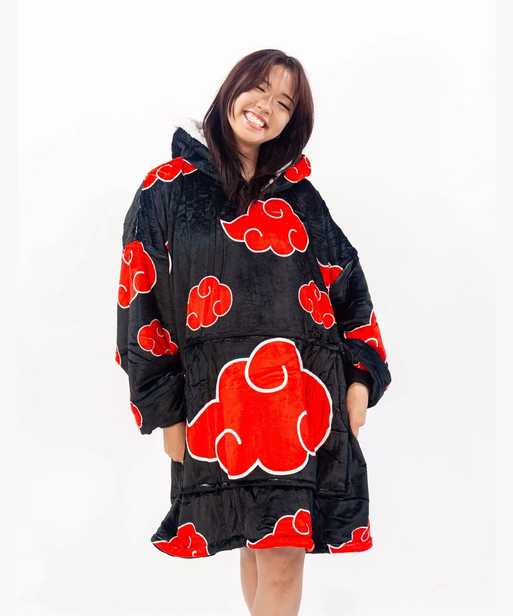 Akatsuki Blanket Hoodie - Naruto