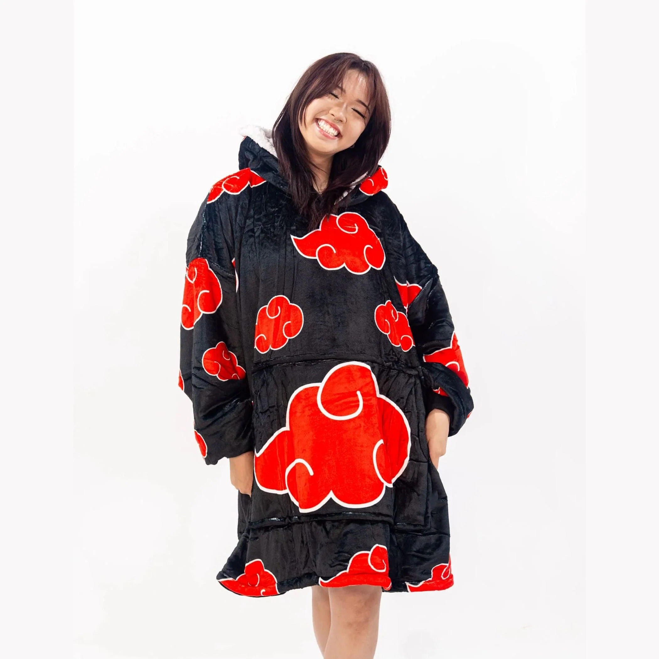 Akatsuki Blanket Hoodie - Naruto
