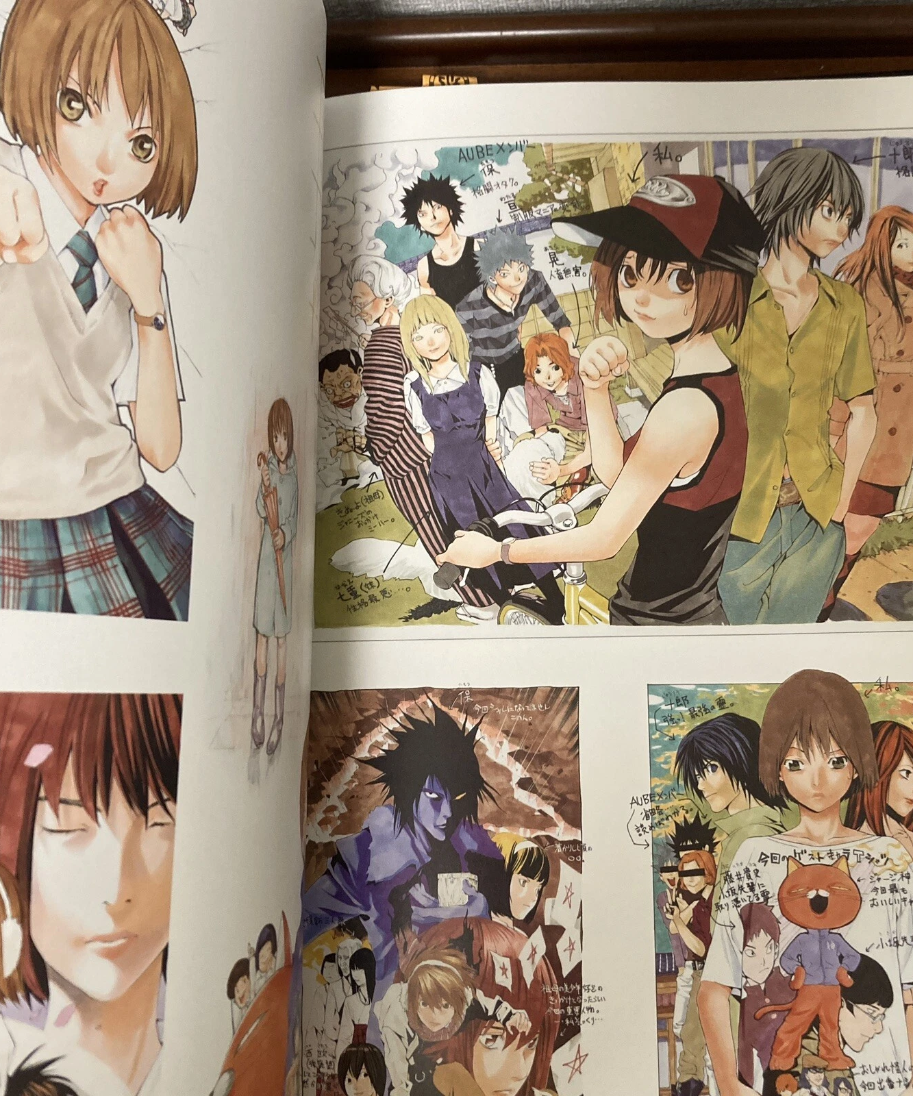 Death Note art book - premium anime artwork collection angle view