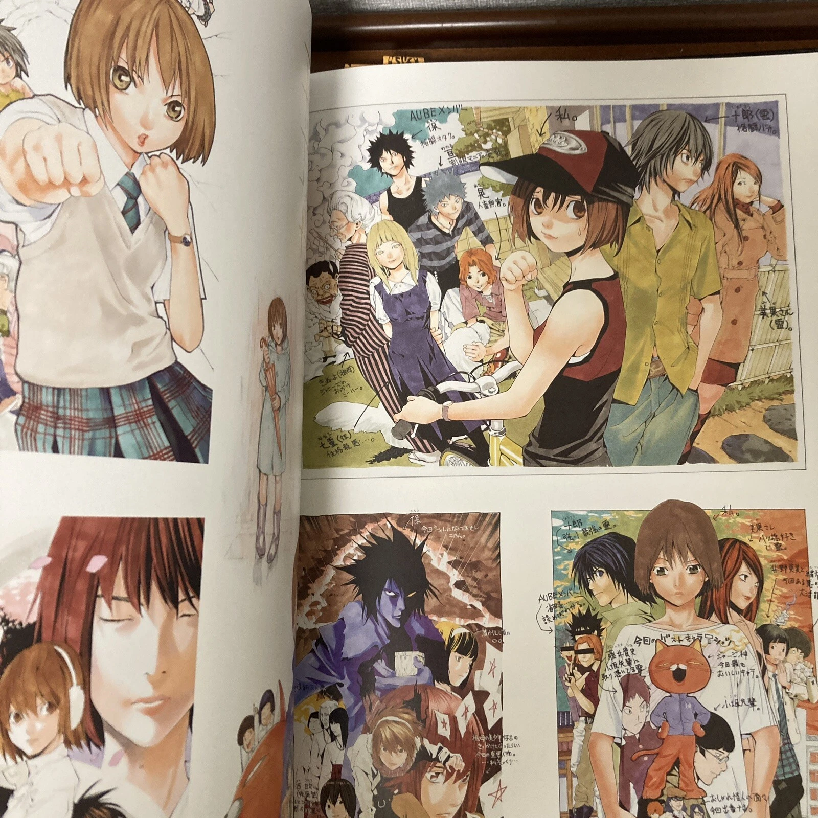 Death Note art book - premium anime artwork collection angle view