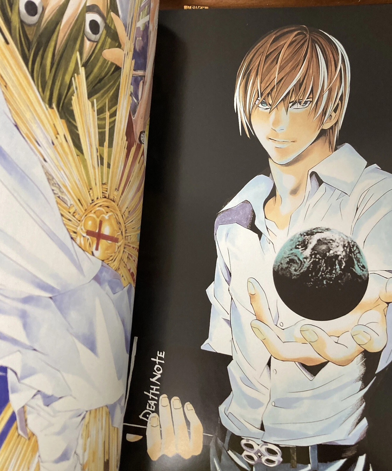 Death Note art book - premium anime artwork collection angle view