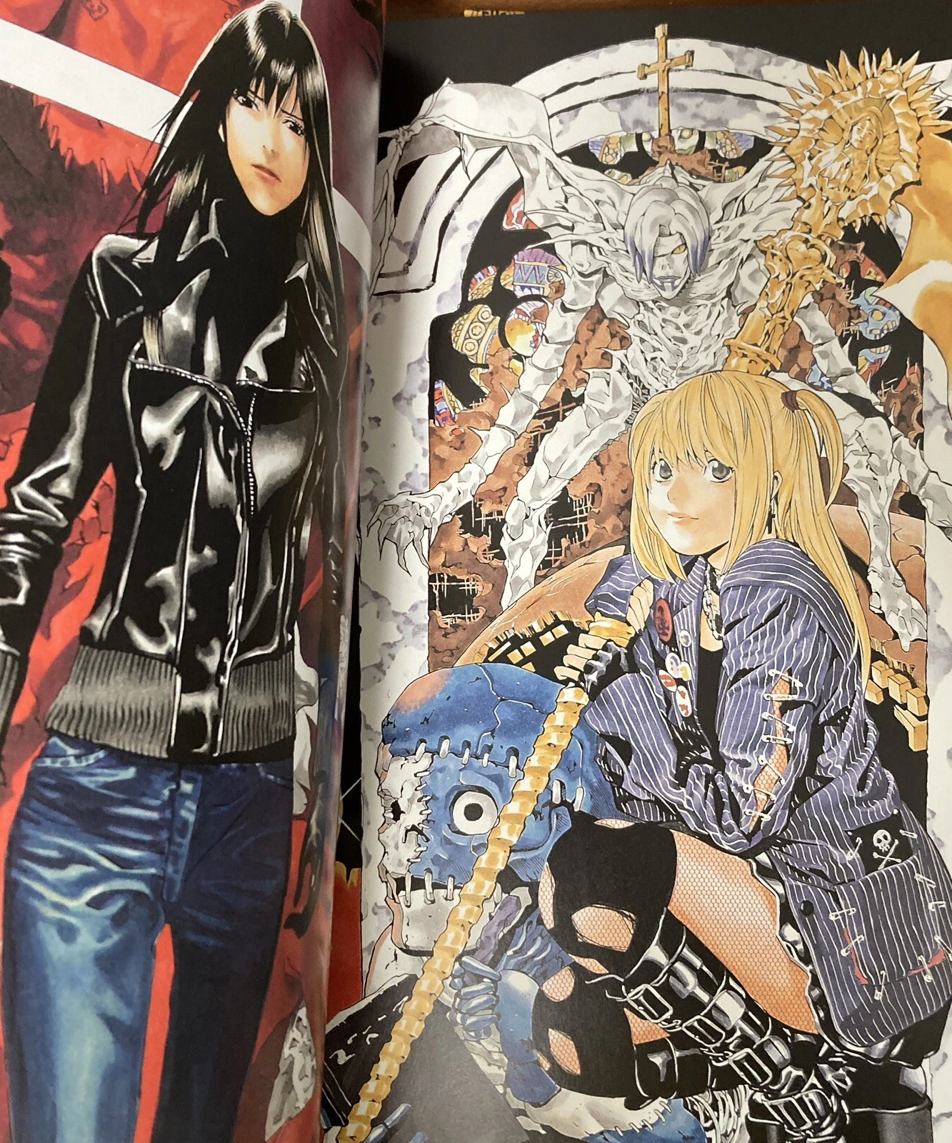 Death Note art book - premium anime artwork collection angle view