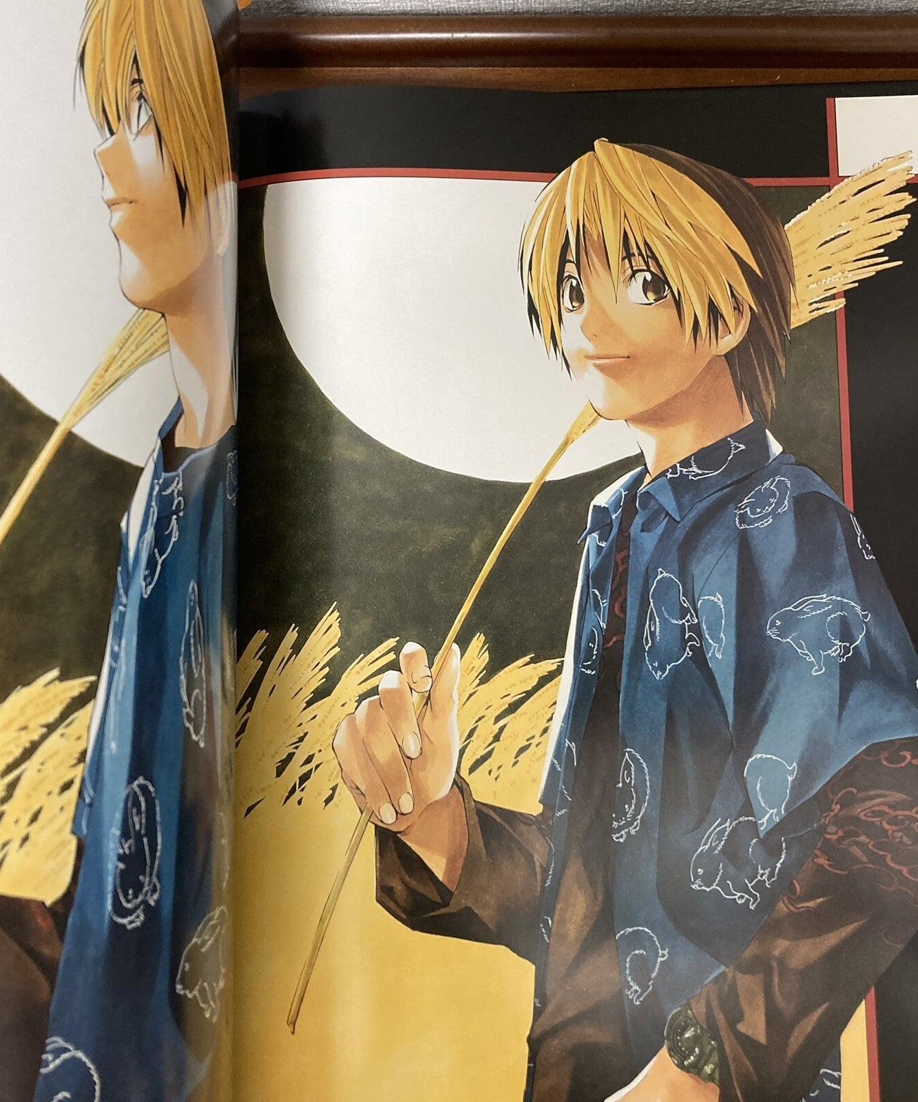 Death Note art book - premium anime artwork collection angle view