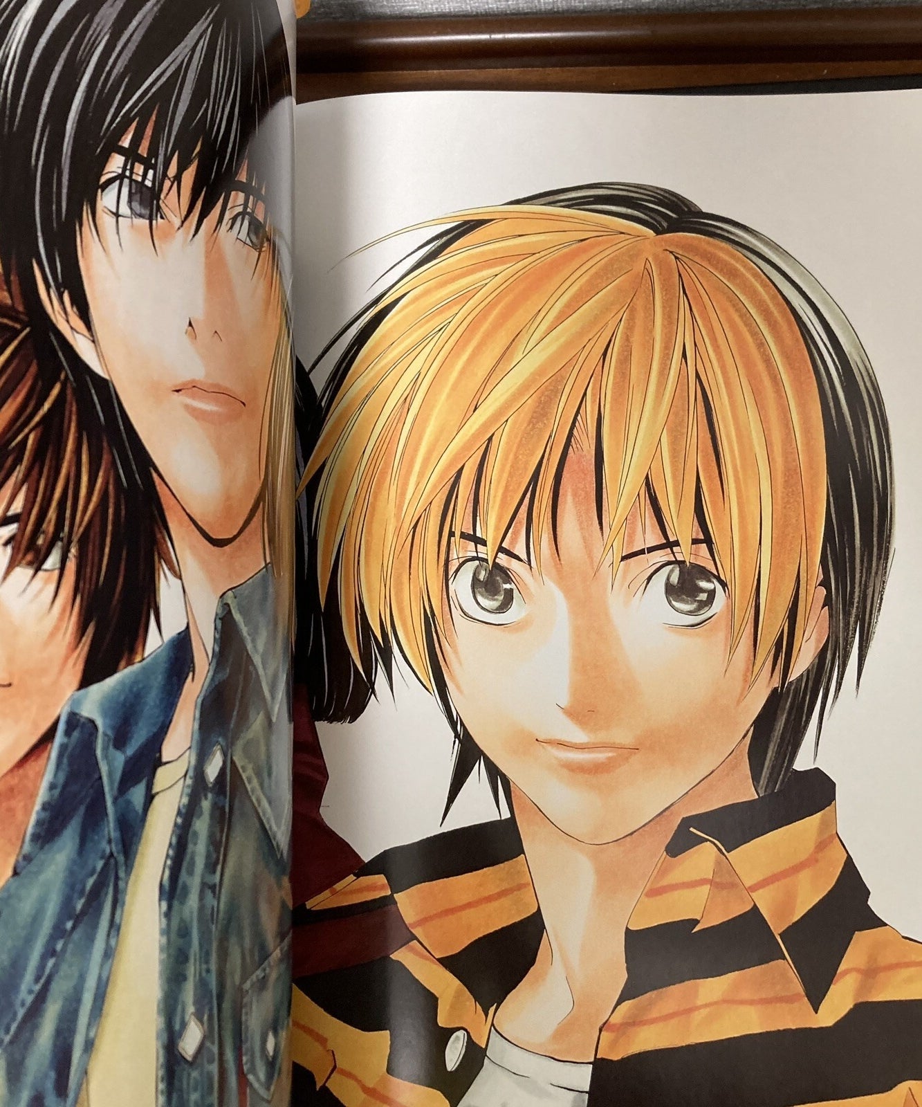 Death Note art book - premium anime artwork collection angle view