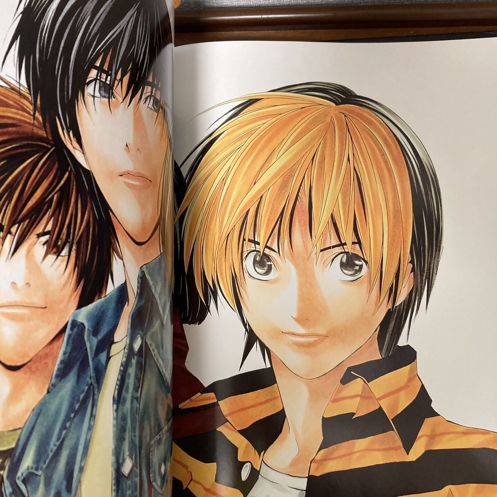 Death Note art book - premium anime artwork collection angle view
