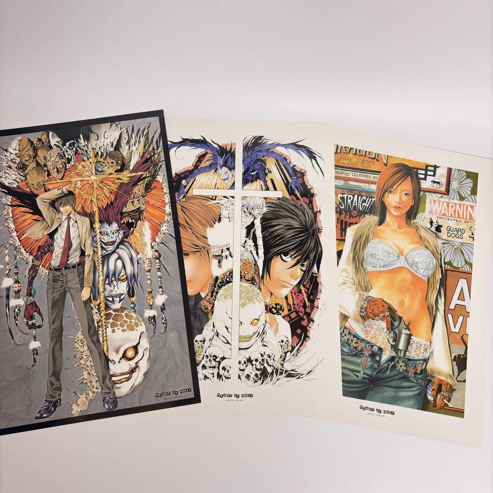 Death Note art book - premium anime artwork collection angle view