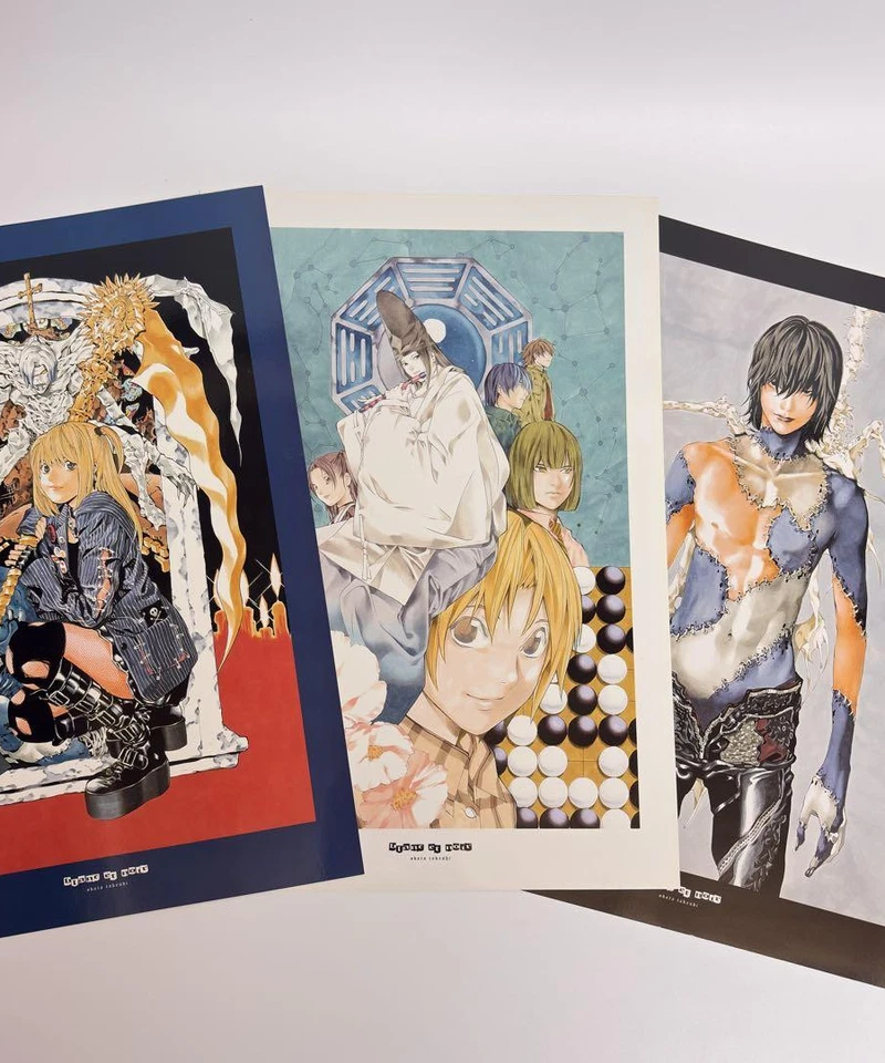 Death Note art book - premium anime artwork collection angle view